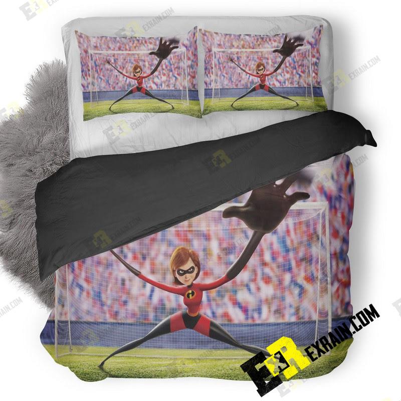 Elastigirl In The Incredibles Fifa World Cup Russia W3 3D Customized Duvet Cover Bedding Set