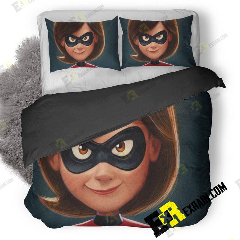 Elastigirl In The Incredibles Movie Ss 3D Customized Duvet Cover Bedding Set