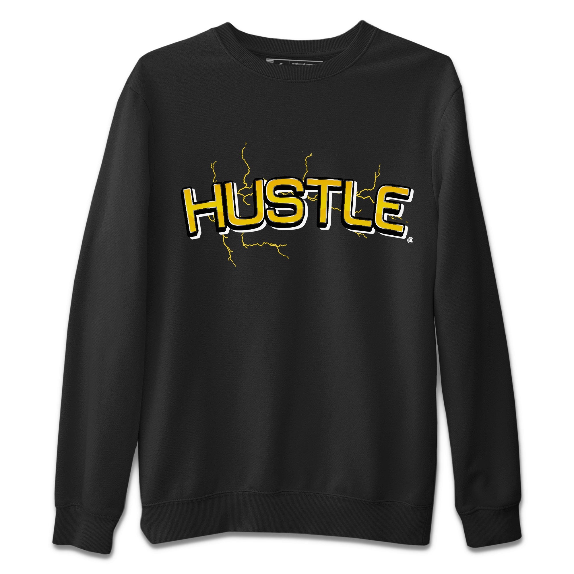 Electric Hustle Unisex Sweater – Air Jordan 4 Thunder, Sneakers Matching Sweater