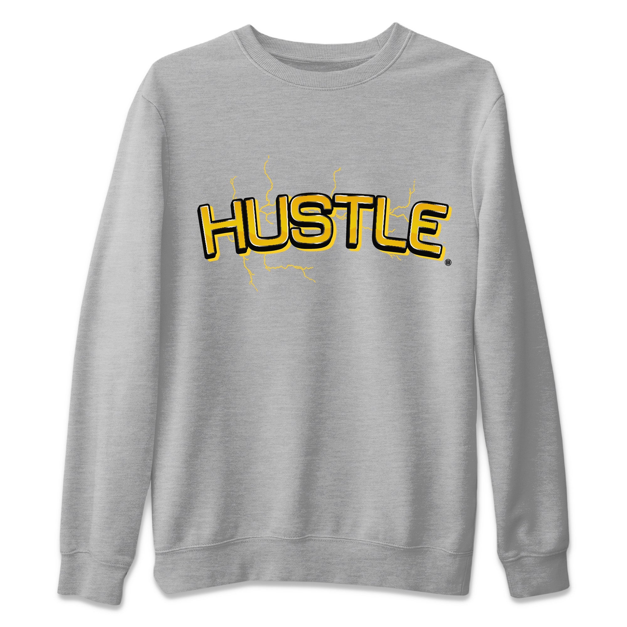 Electric Hustle Unisex Sweater – Air Jordan 4 Thunder, Sneakers Matching Sweater