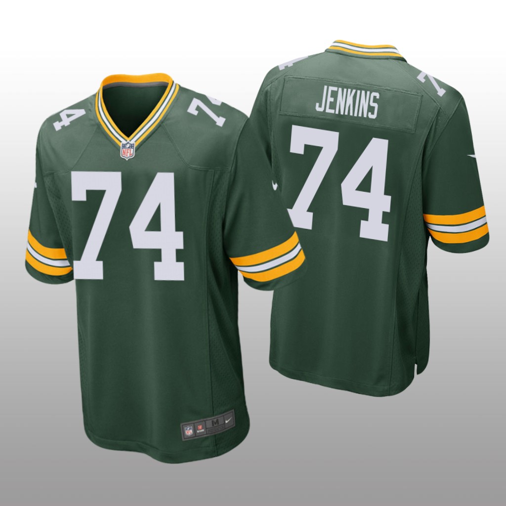 Elgton Jenkins Green Bay Packers Green NFL Draft Game Jersey