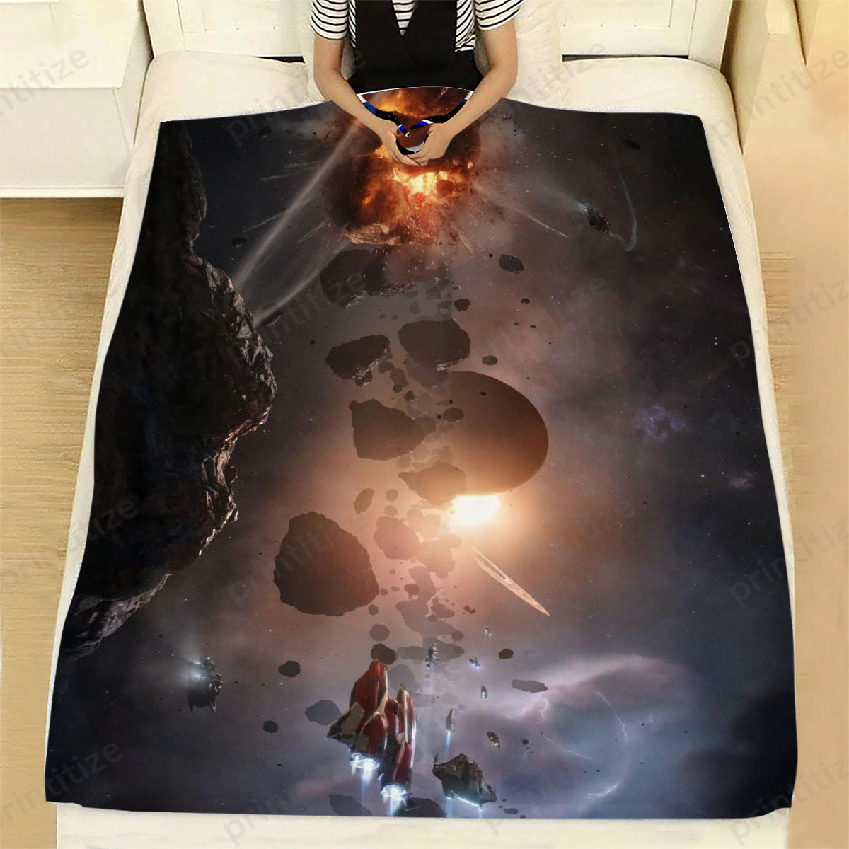 Elite Dangerous Chapter 4 Fleece Blanket