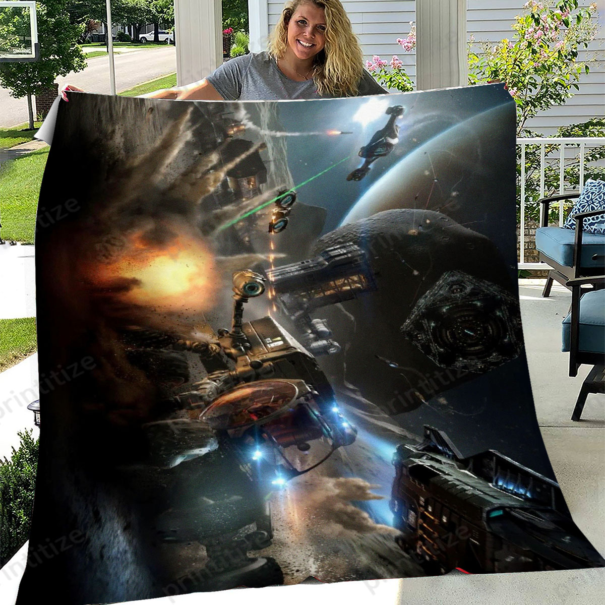 Elite Dangerous Elite Dangerous Horizons Fleece Blanket