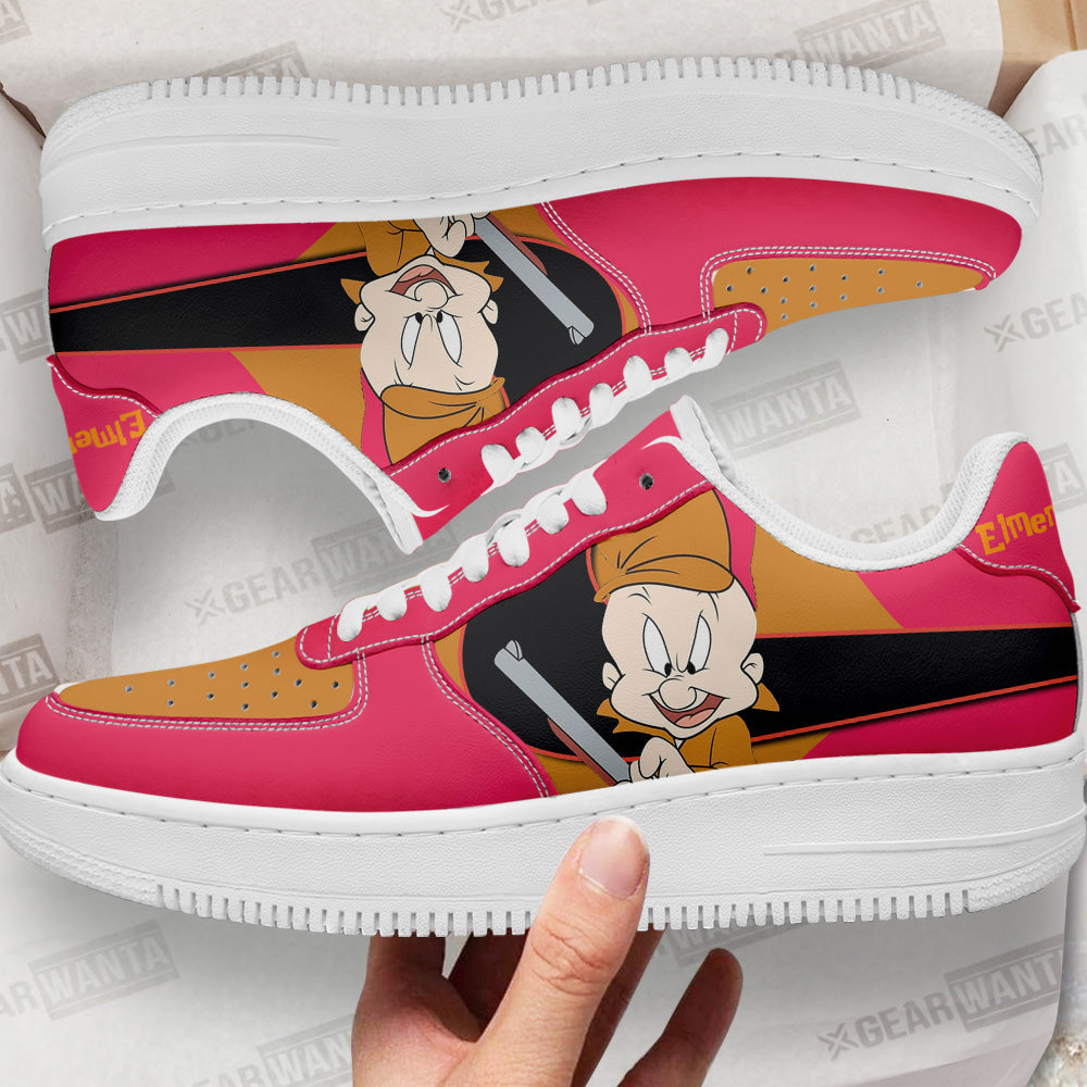Elmer Fudd Custom Cartoon Air Sneakers