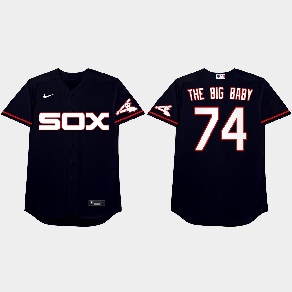 Eloy Jimenez 2021 Players' Weekend The Big Baby Nickname Jersey - Navy