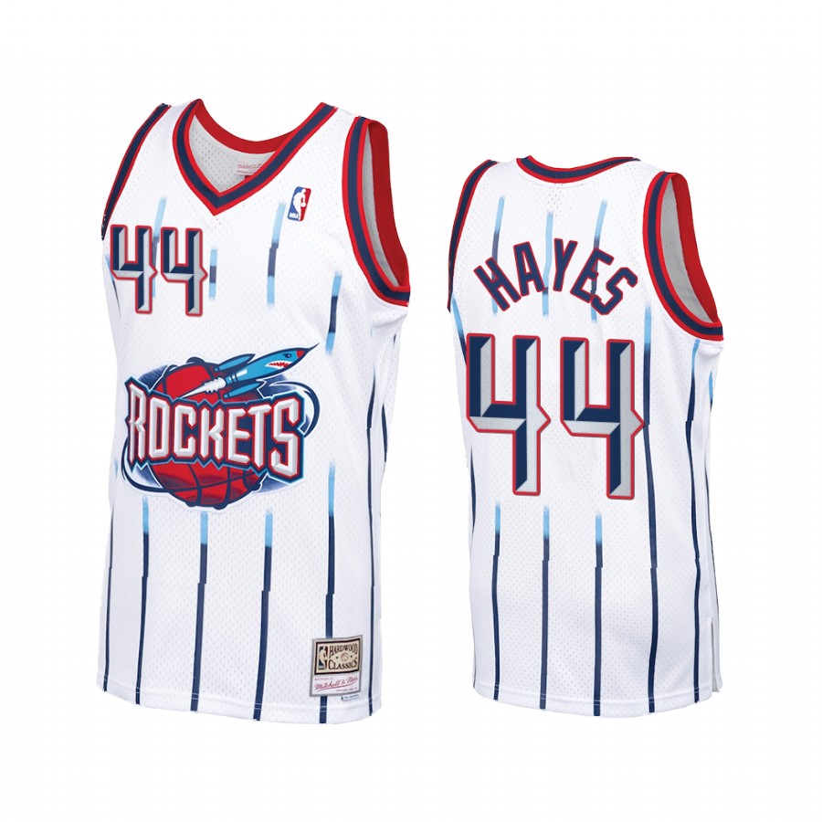 Elvin Hayes #44 Houston Rockets Hardwood Classics Jersey White