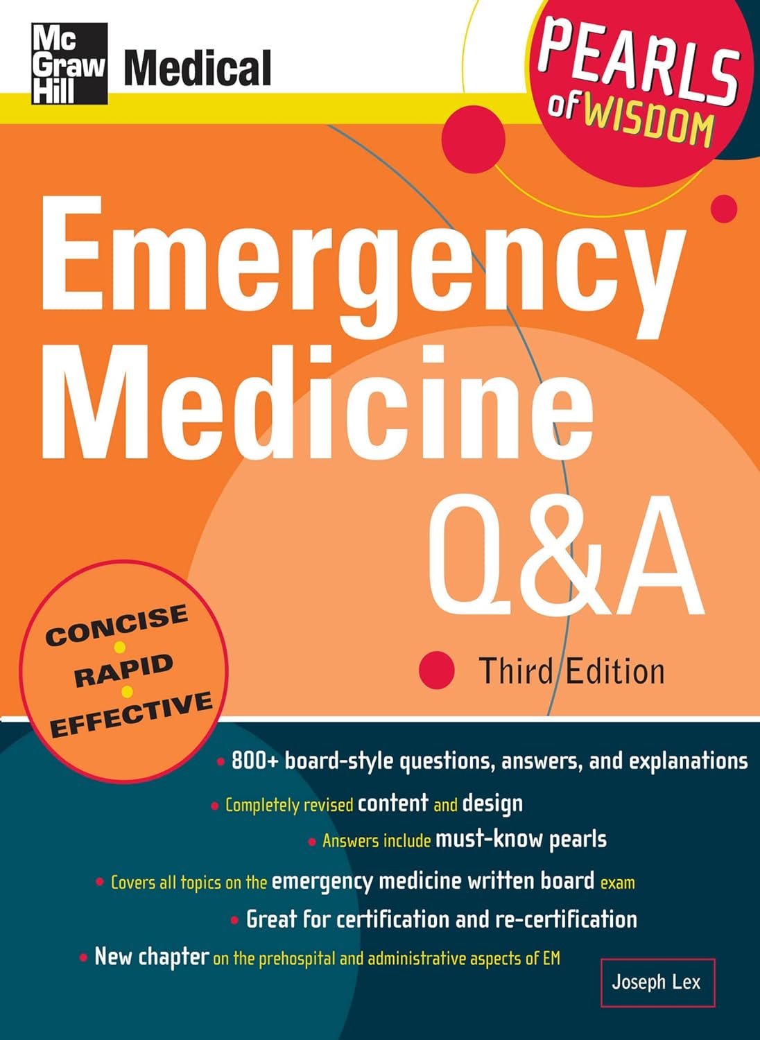 Emergency Medicine Q&A: Pearls of Wisdom, Third Edition: Pearls of Wisdom, Third Edition (eBook) (PDF/EPUB Version)