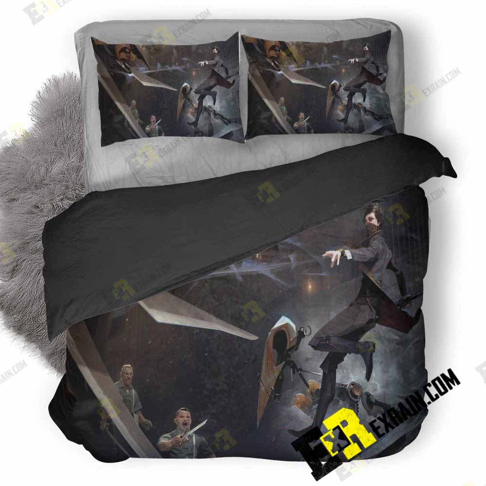 Emily Dishonored A5 3D Customized Duvet Cover Bedding Set