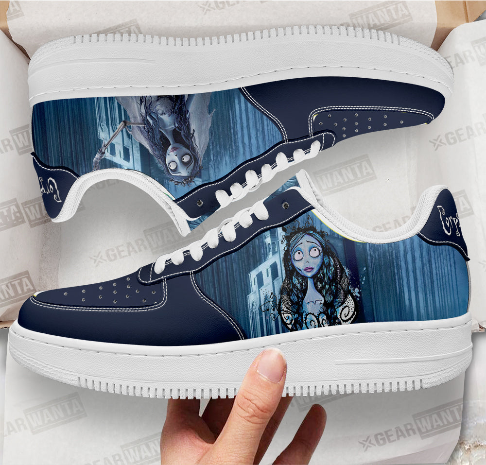 Emily The Corpse Bride Custom Air Sneakers