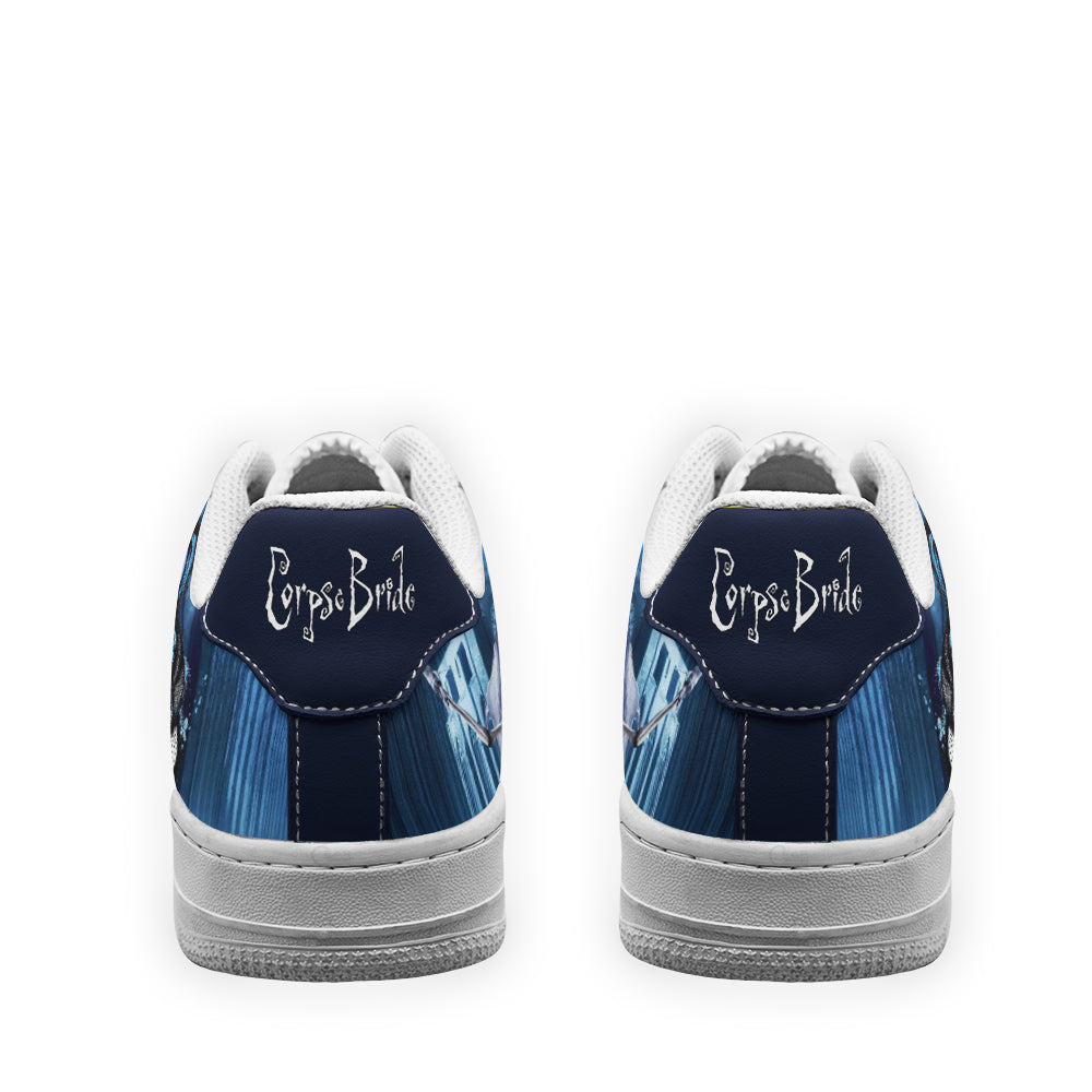 Emily The Corpse Bride Custom Air Sneakers