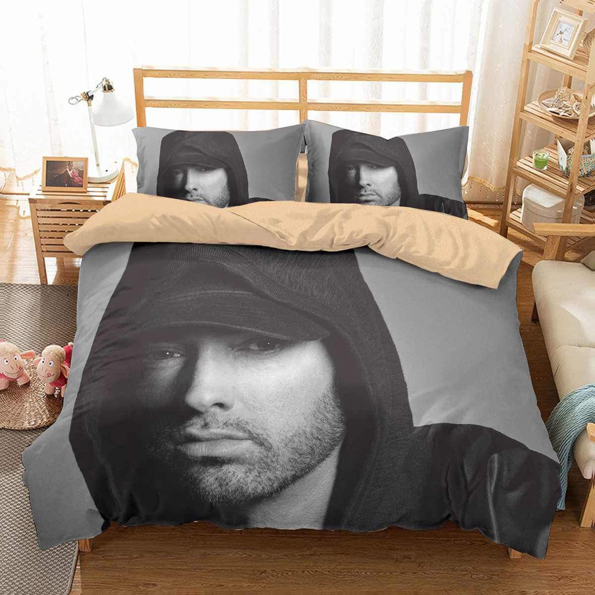 Eminem 3D Customized Duvet Cover Bedding Set