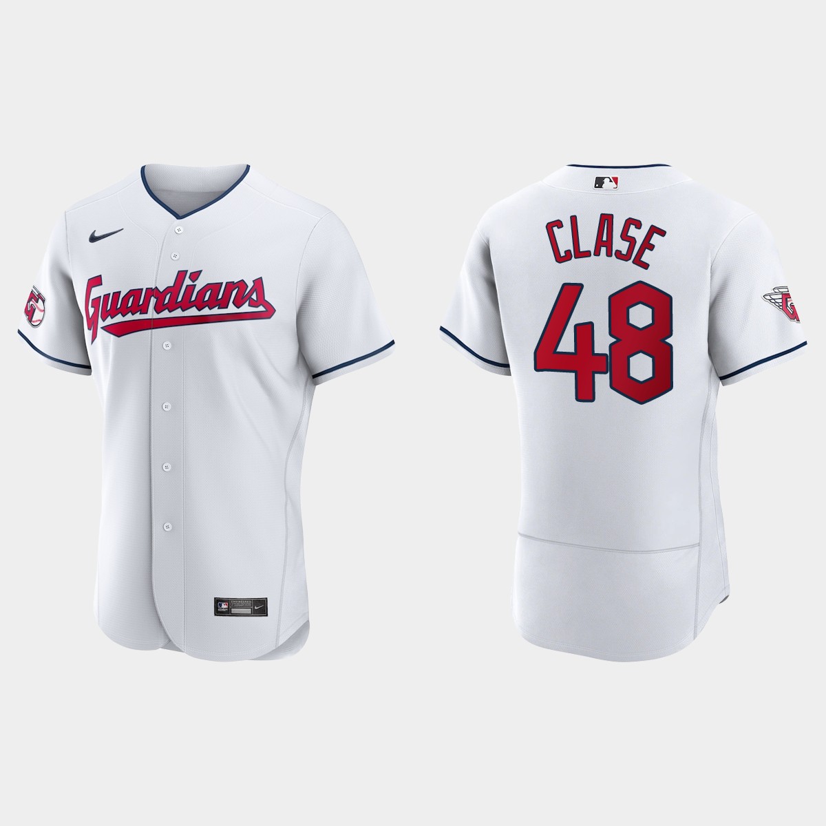 Emmanuel Clase Cleveland Guardians Jersey - White