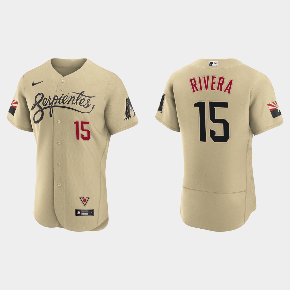 Emmanuel Rivera Arizona Diamondbacks City Connect Jersey - Gold