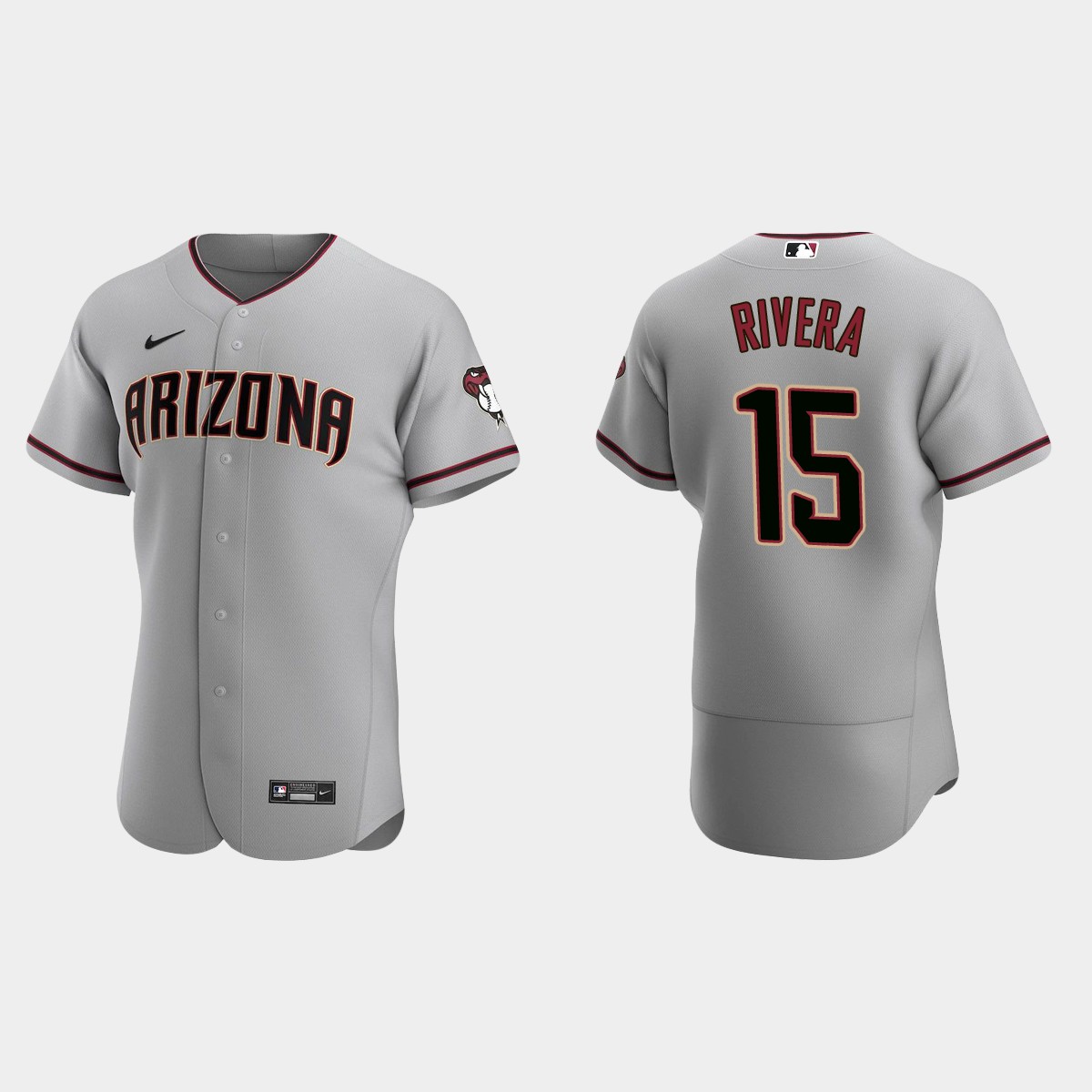 Emmanuel Rivera Arizona Diamondbacks Road Jersey - Gray