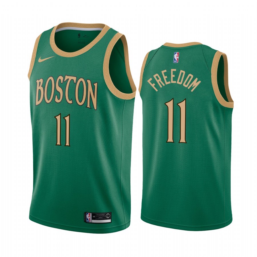 Enes Kanter Freedom Celtics City Jersey