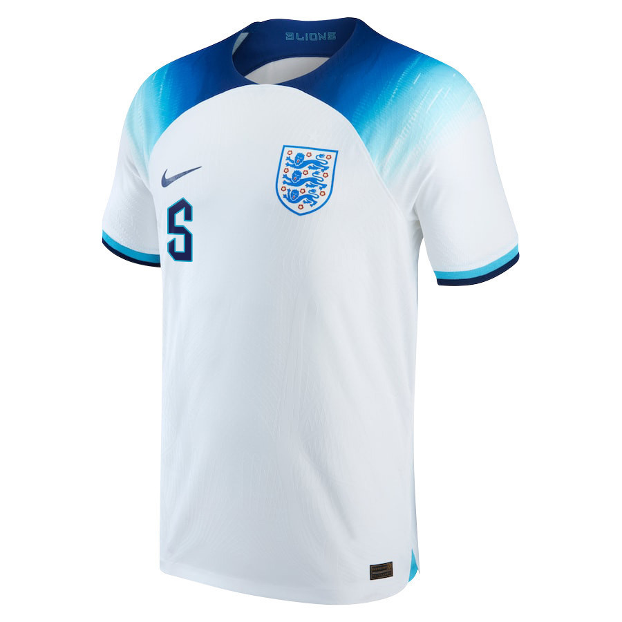 England National Team 2022-23 Eric Dier 5 Qatar World Cup Home Soccer Jersey – England National Team 2022-23 Eric Dier 5 Qatar World Cup Home Soccer Jersey –