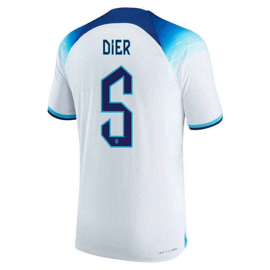 England National Team 2022-23 Eric Dier 5 Qatar World Cup Home Soccer Jersey – England National Team 2022-23 Eric Dier 5 Qatar World Cup Home Soccer Jersey –