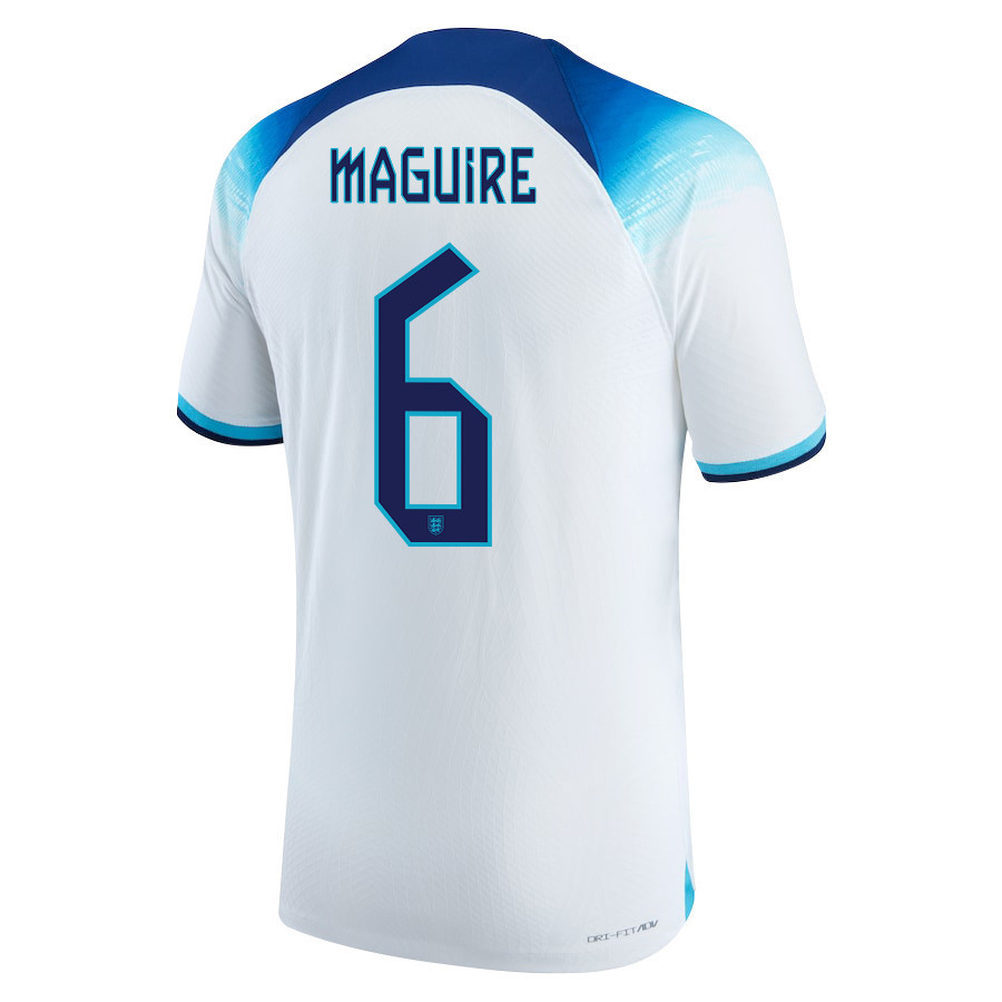England National Team 2022-23 Harry Maguire 6 Qatar World Cup Home Soccer Jersey – England National Team 2022-23 Harry Maguire 6 Qatar World Cup Home Soccer Jersey –