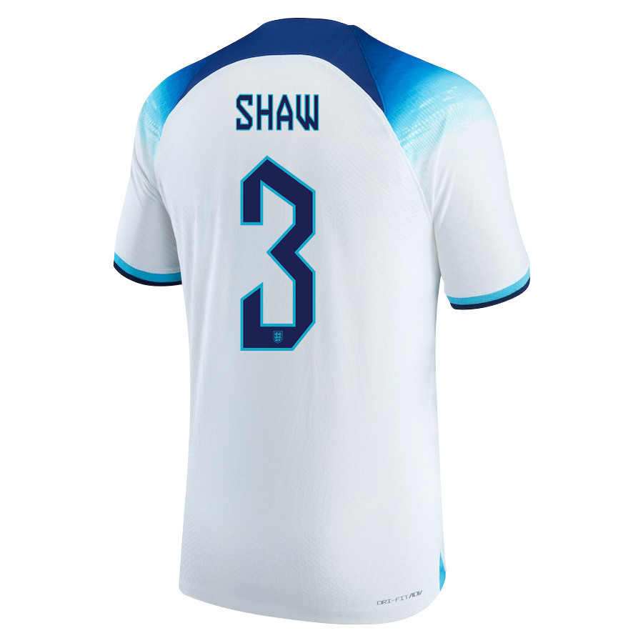 England National Team 2022-23 Luke Shaw 3 Qatar World Cup Home Soccer Jersey – England National Team 2022-23 Luke Shaw 3 Qatar World Cup Home Soccer Jersey –