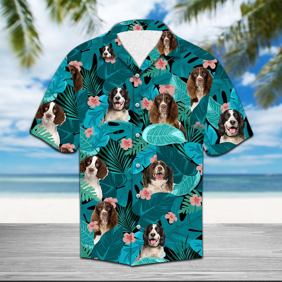 English Springer Spaniel Hawaii Shirt
