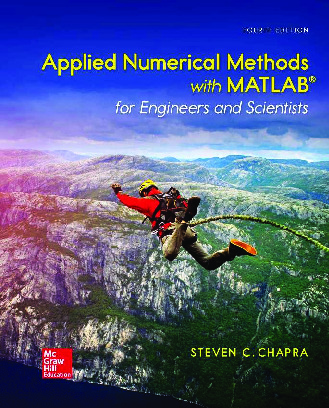 Applied Numerical Methods With Matlab For Engineers And Scientists PDF/EPUB Version Downloadable Download