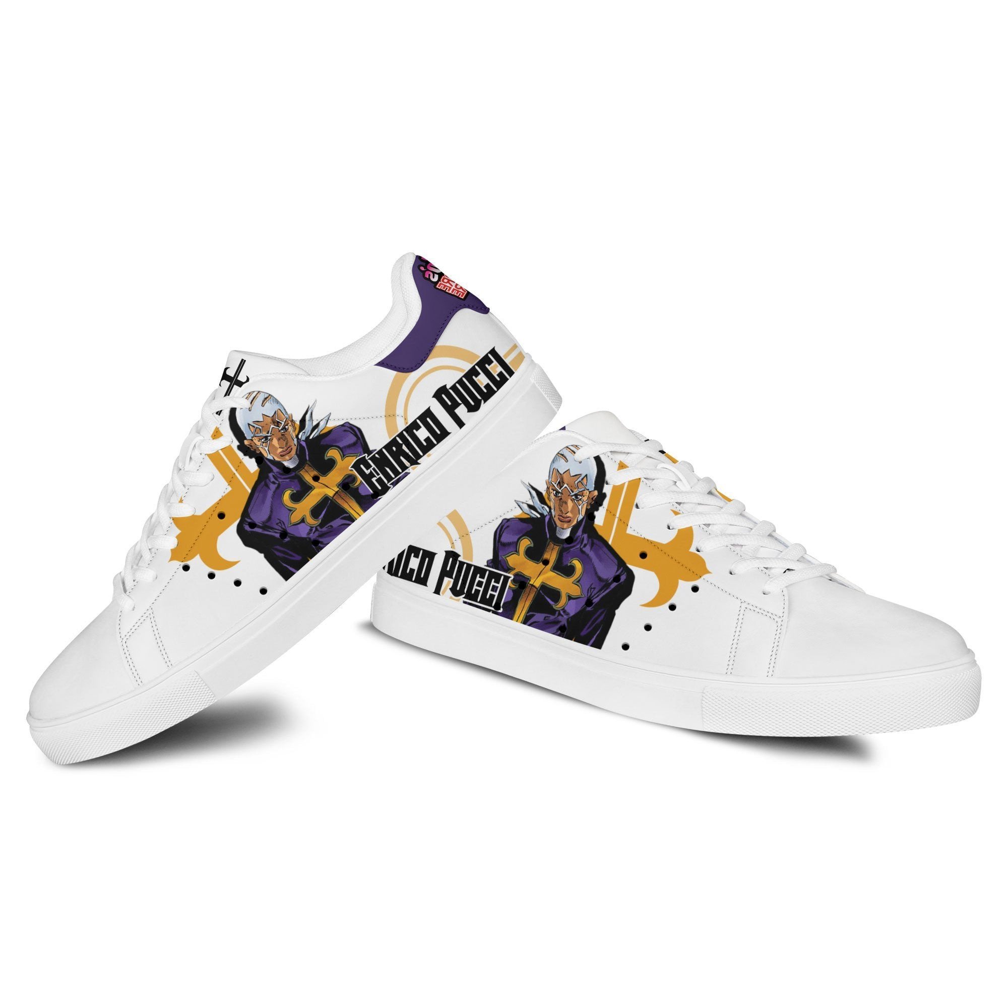 Enrico Pucci Skate Sneakers Custom Anime Jojo’s Bizarre Adventure Shoes