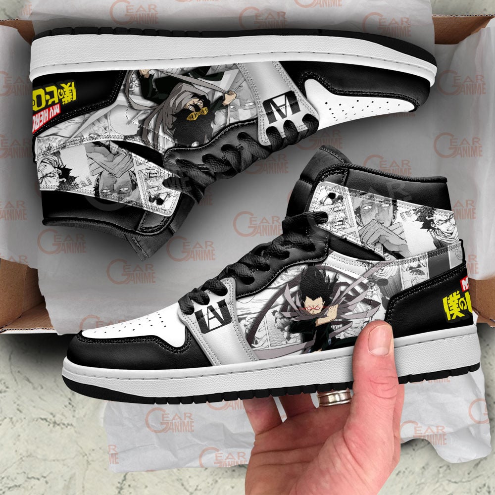 Eraser Head JD1s Sneakers My Hero Academia Anime Shoes Mix Manga, Air Jordan Hightop