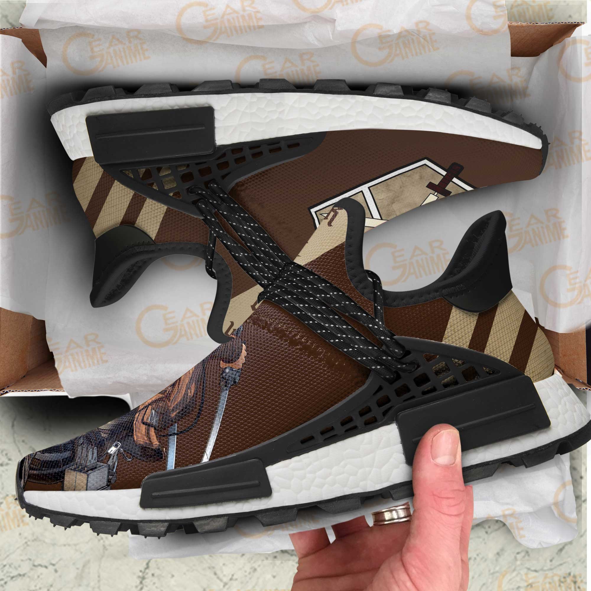 Eren Yeager Shoes Attack On Titan Anime Shoes, NMD Shoes