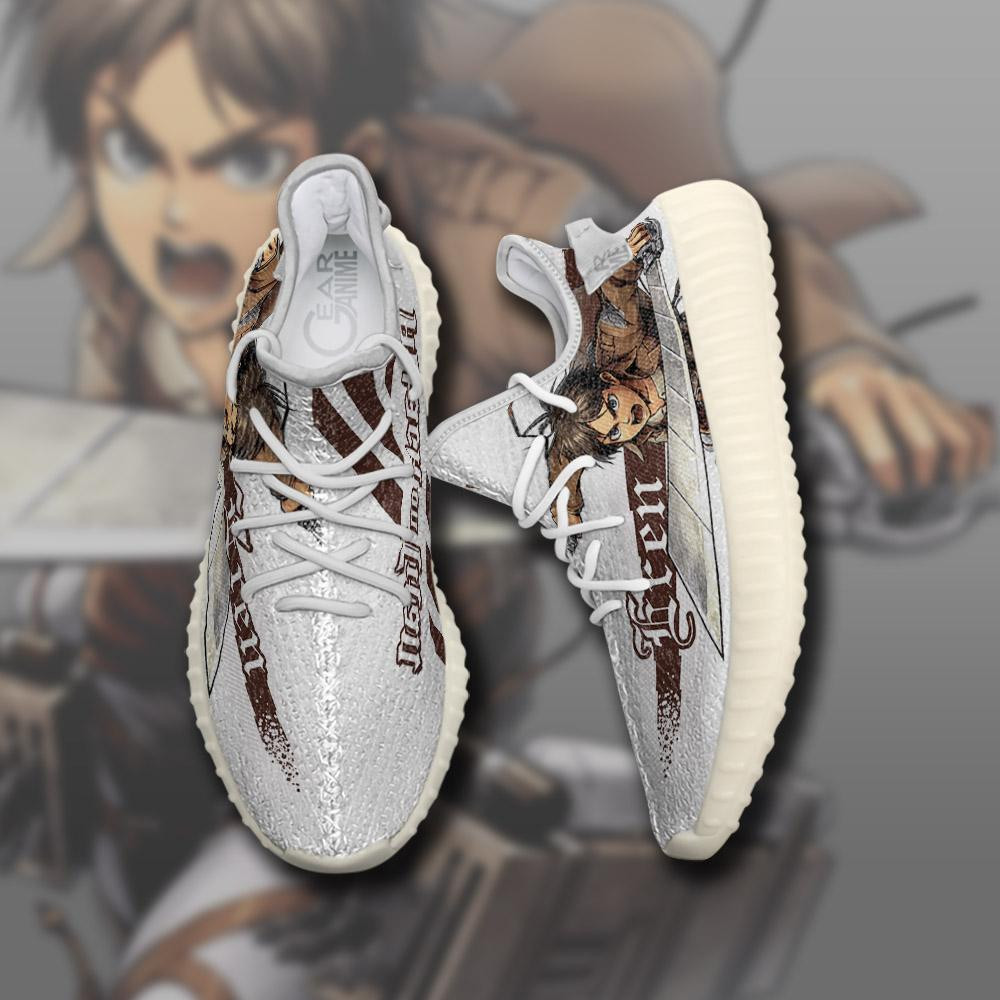 Eren Yeager Shoes Attack On Titan Custom Anime Sneakers