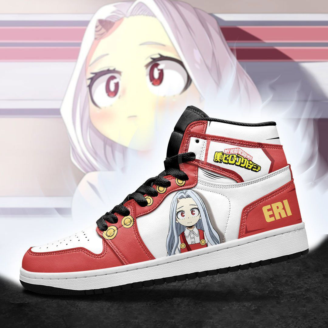 Eri My Hero Academia anime High Top Air Jordan Sneaker, Air Jordan Hightop