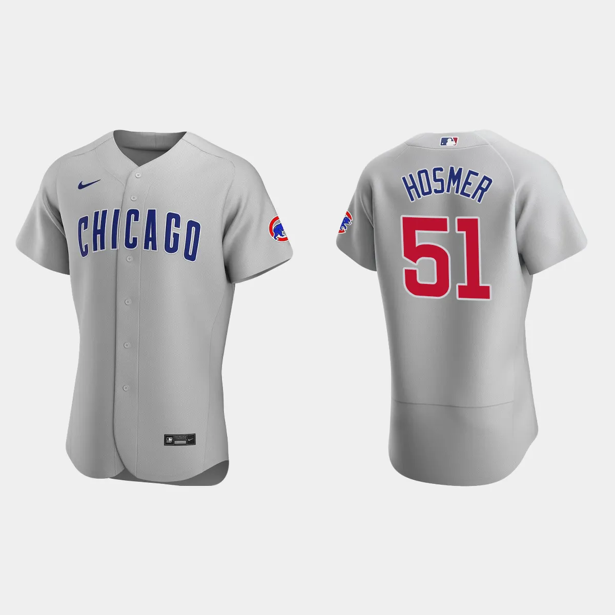 Eric Hosmer Chicago Cubs Road Jersey - Gray