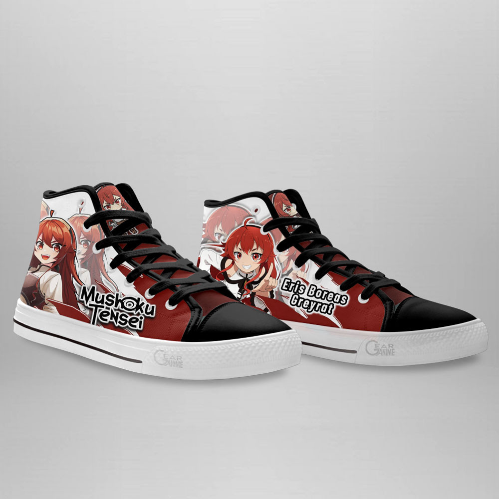 Eris Boreas Greyrat High Top Shoes Mushoku Tensei Custom Anime Sneakers
