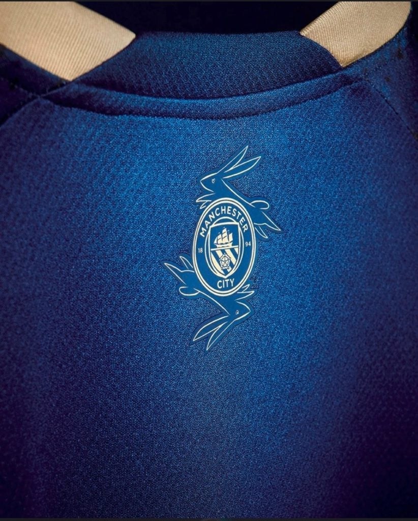 Erling Haaland 9 Manchester City 2023 Chinese New Year Graphic Jersey – Royal
