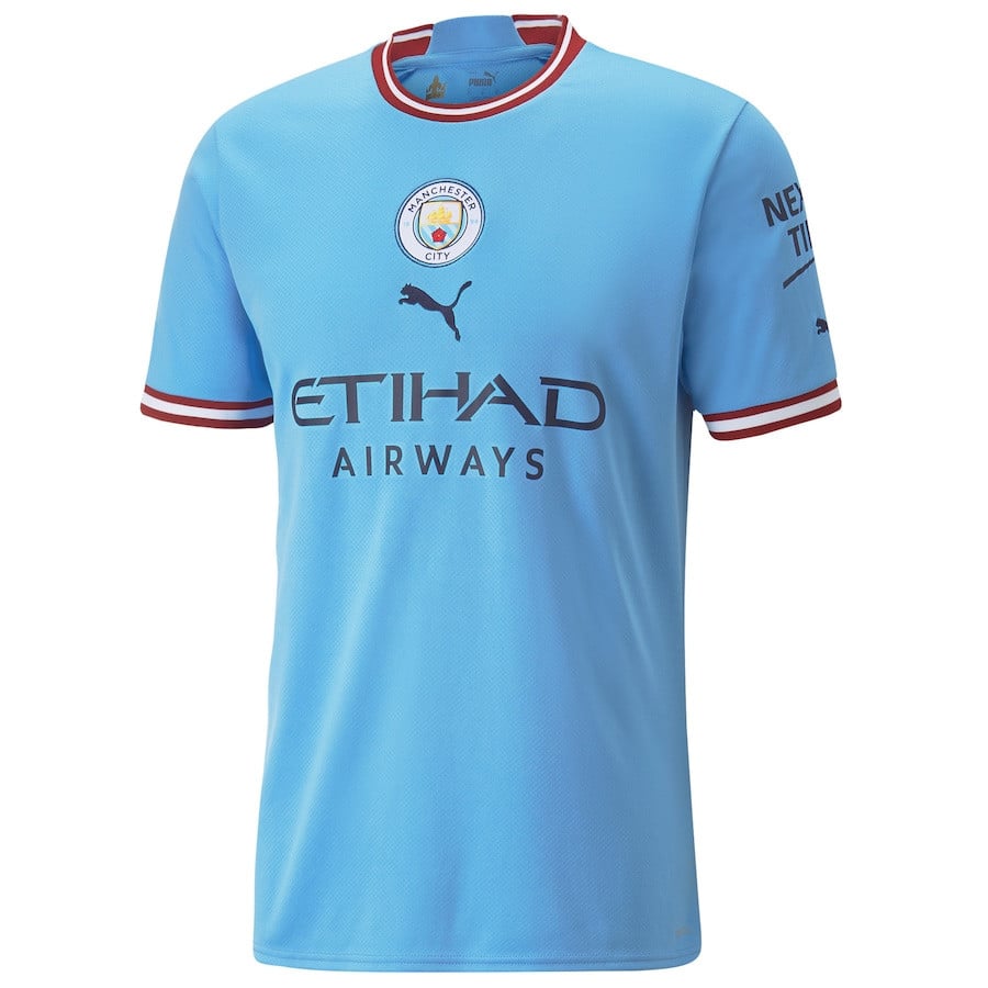 Erling Haaland 9 Manchester City Men 2022/23 Home Jersey – Sky Blue