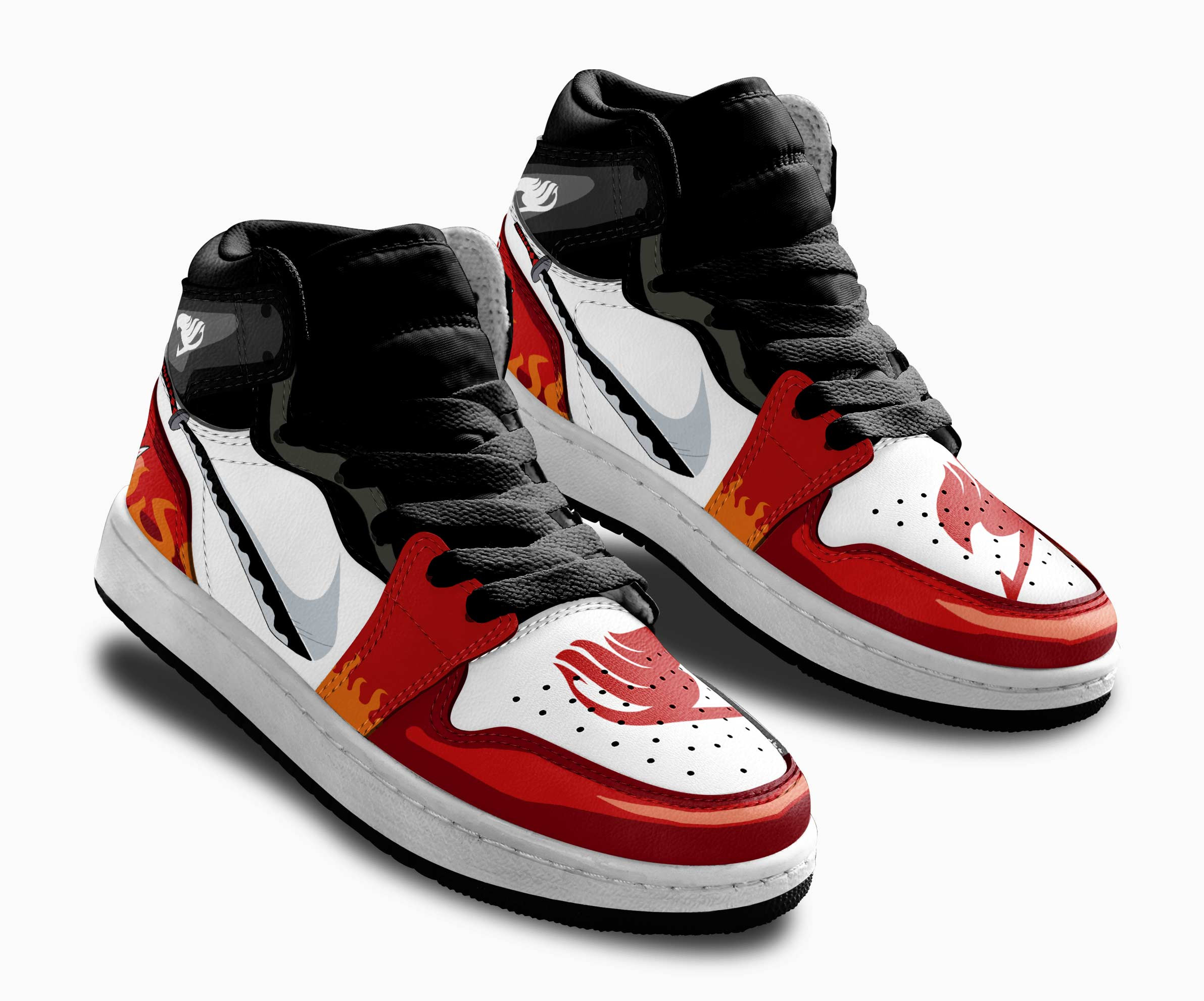 Erza Scarlet Kids Sneakers Custom Fairy Tail Anime Shoes For Kids