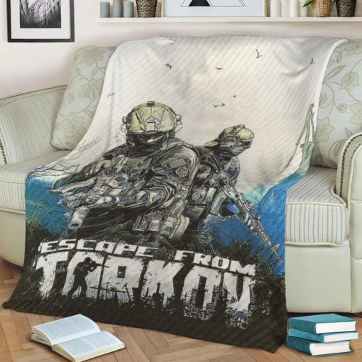 Escape From Tarkov Fleece Blanket