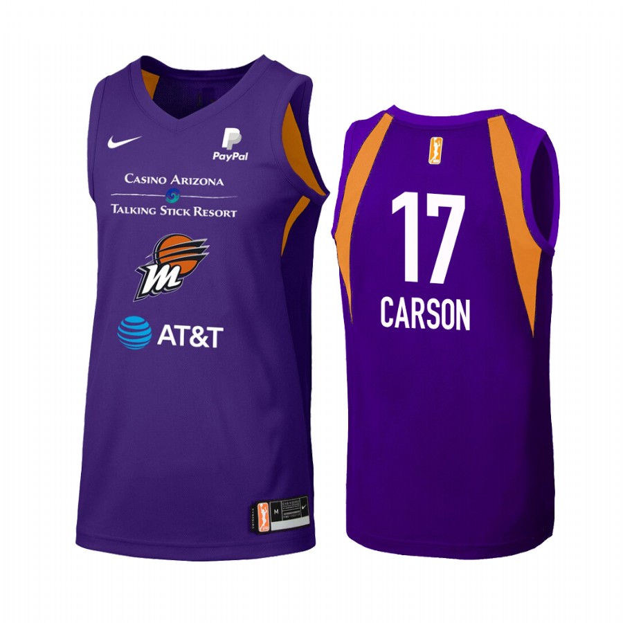 Essence Carson WNBA Primary Women's Purple Jersey