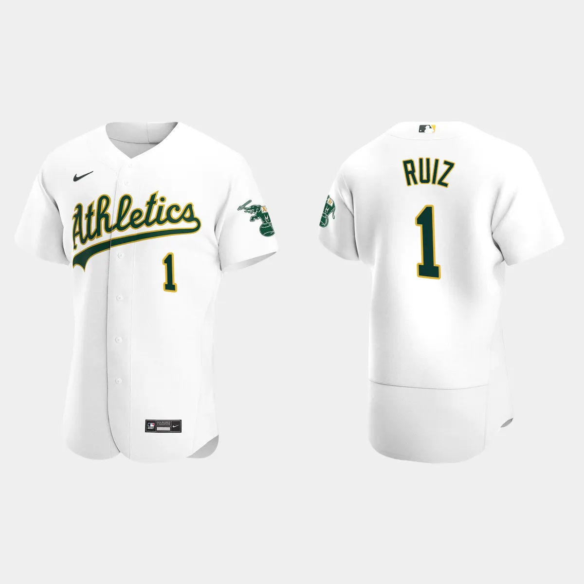 Esteury Ruiz Oakland Athletics Home Jersey – White