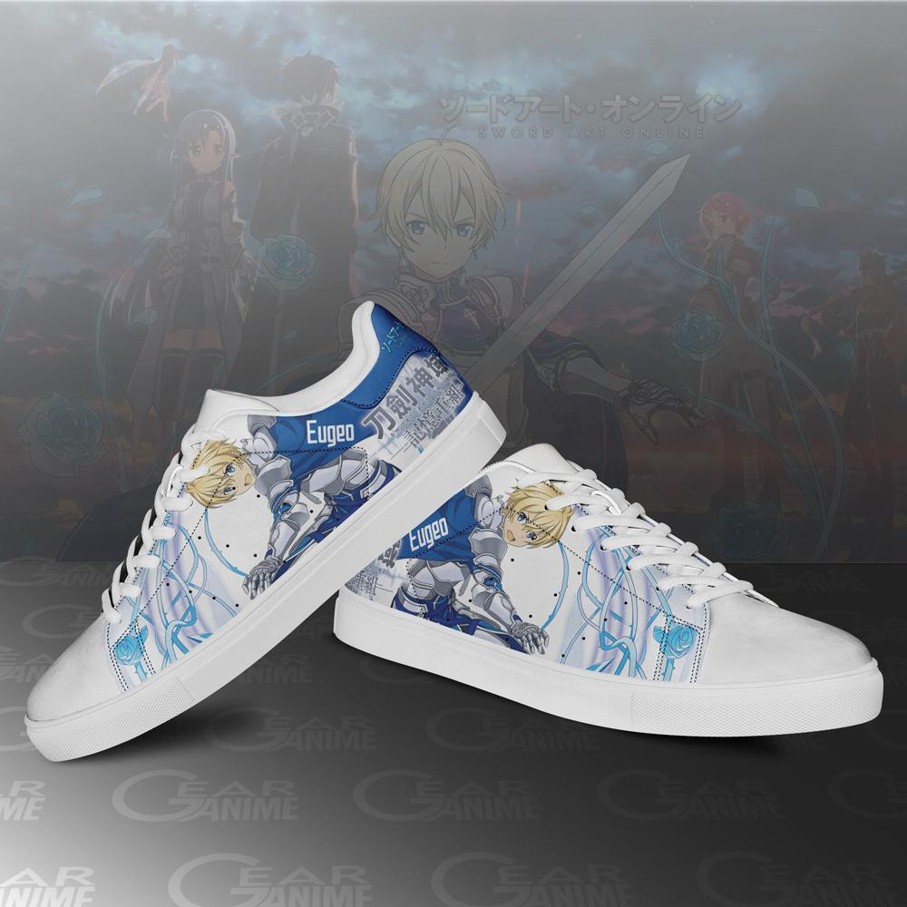 Eugeo Skate Shoes Sword Art Online Anime Shoes