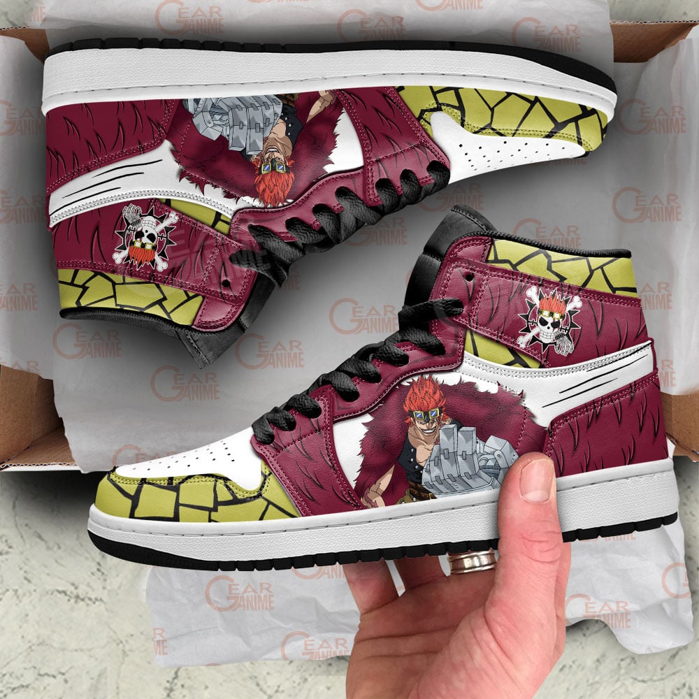 Eustass Kid JD1s Sneakers One Piece Anime Shoes Gifts, Air Jordan Hightop