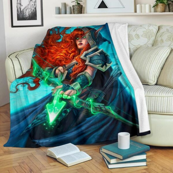 Eva Wiedermann Hearthstone Fleece Blanket