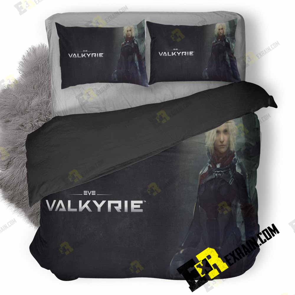 Eve Valkyrie Game Wallpaper 3D Customized Duvet Cover Bedding Set