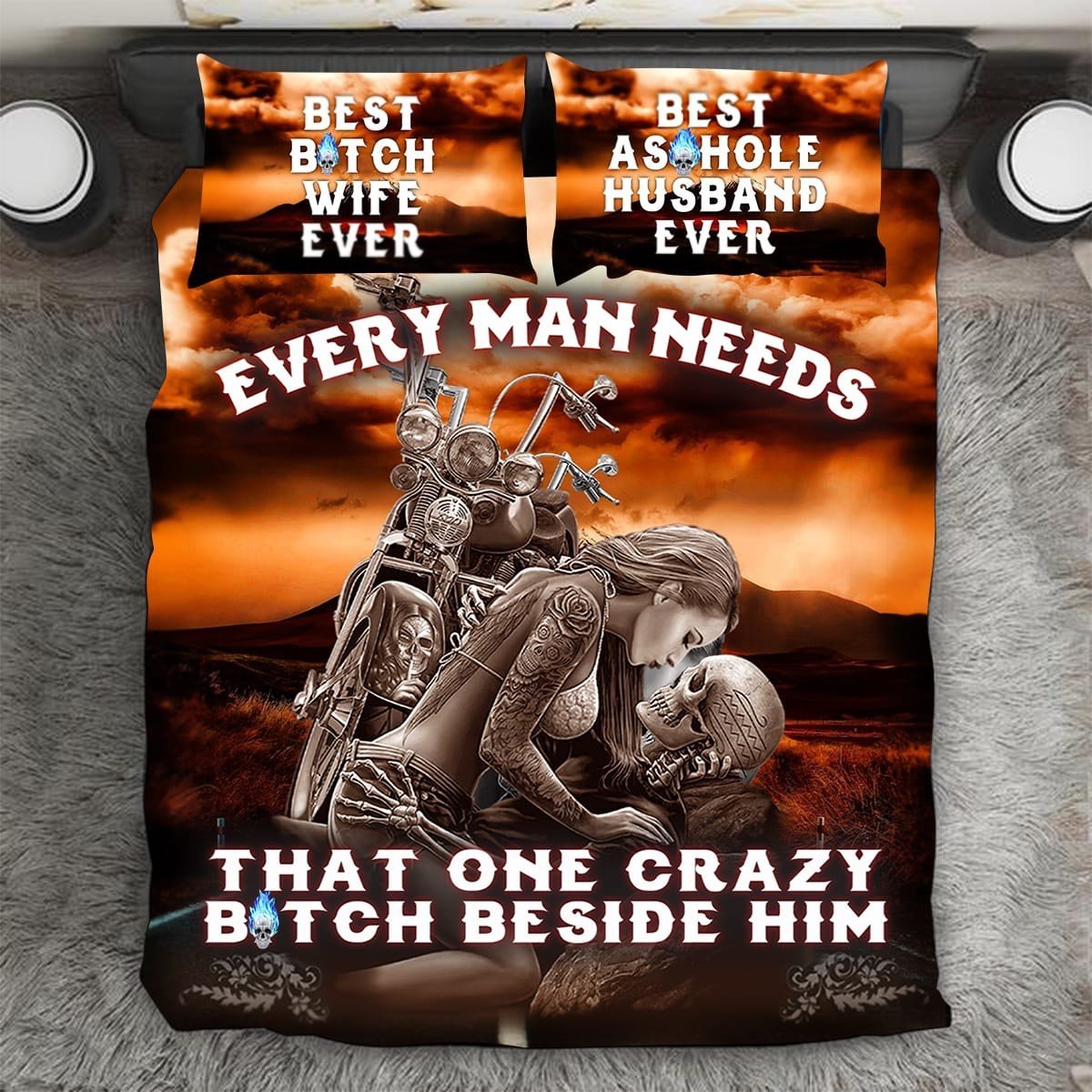 Every Man Needs That One 3D Customized Duvet Cover Bedding Set