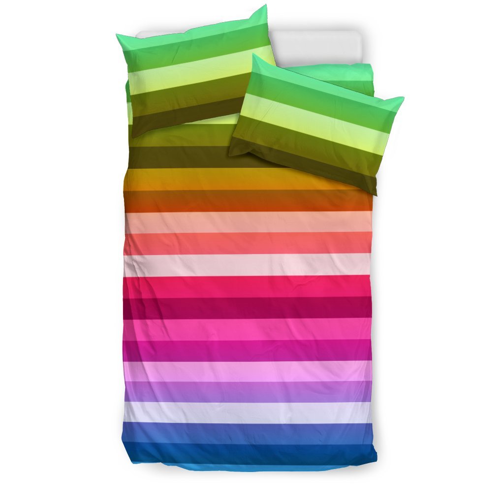 Everyone’S Rainbow 3D Customized Duvet Cover Bedding Set