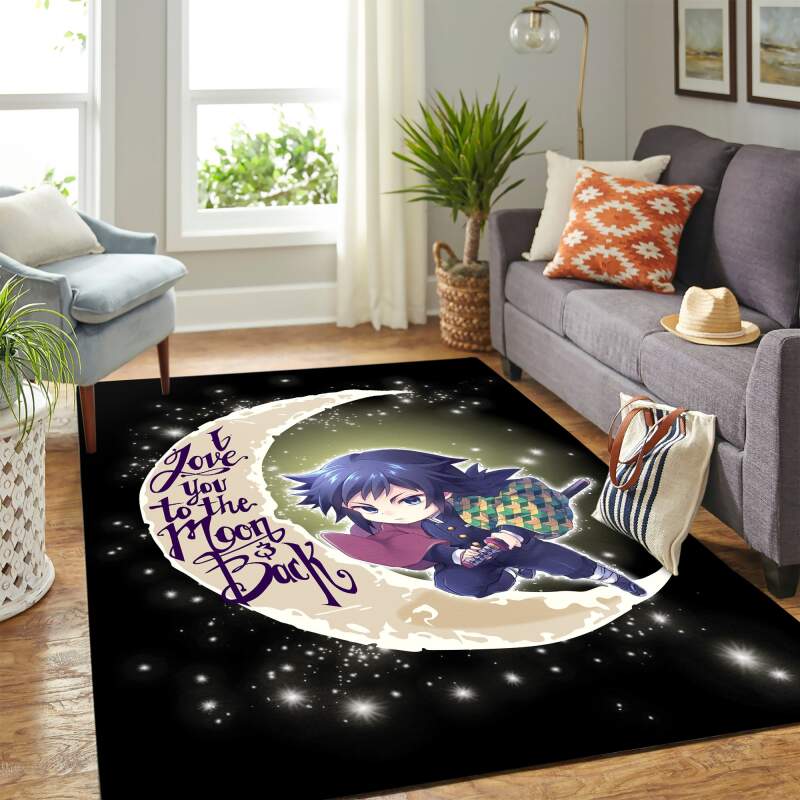 Evil Demon Slayer Cute Anime Carpet Area Rectangle Rug