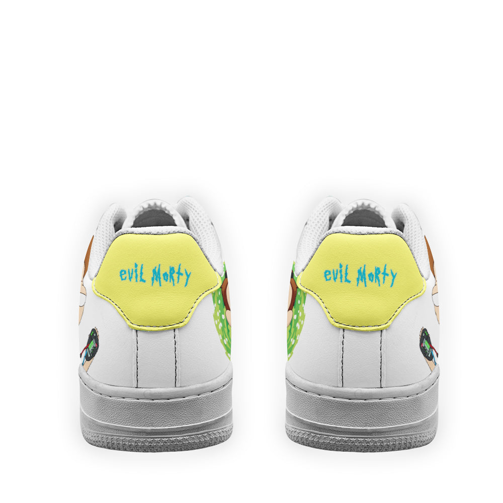 Evil Morty Rick and Morty Custom Air Sneakers