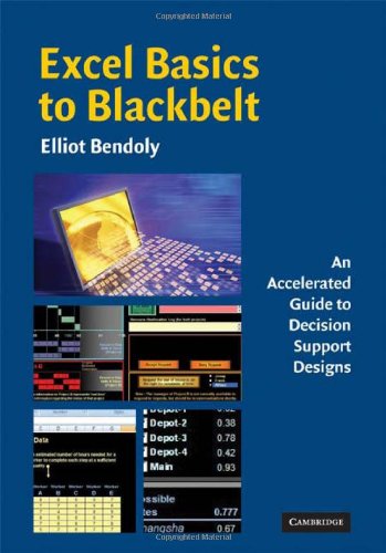 Excel Basics to Blackbelt: An Accelerated Guide to Decision Support Designs (PDF/EPUB Version)