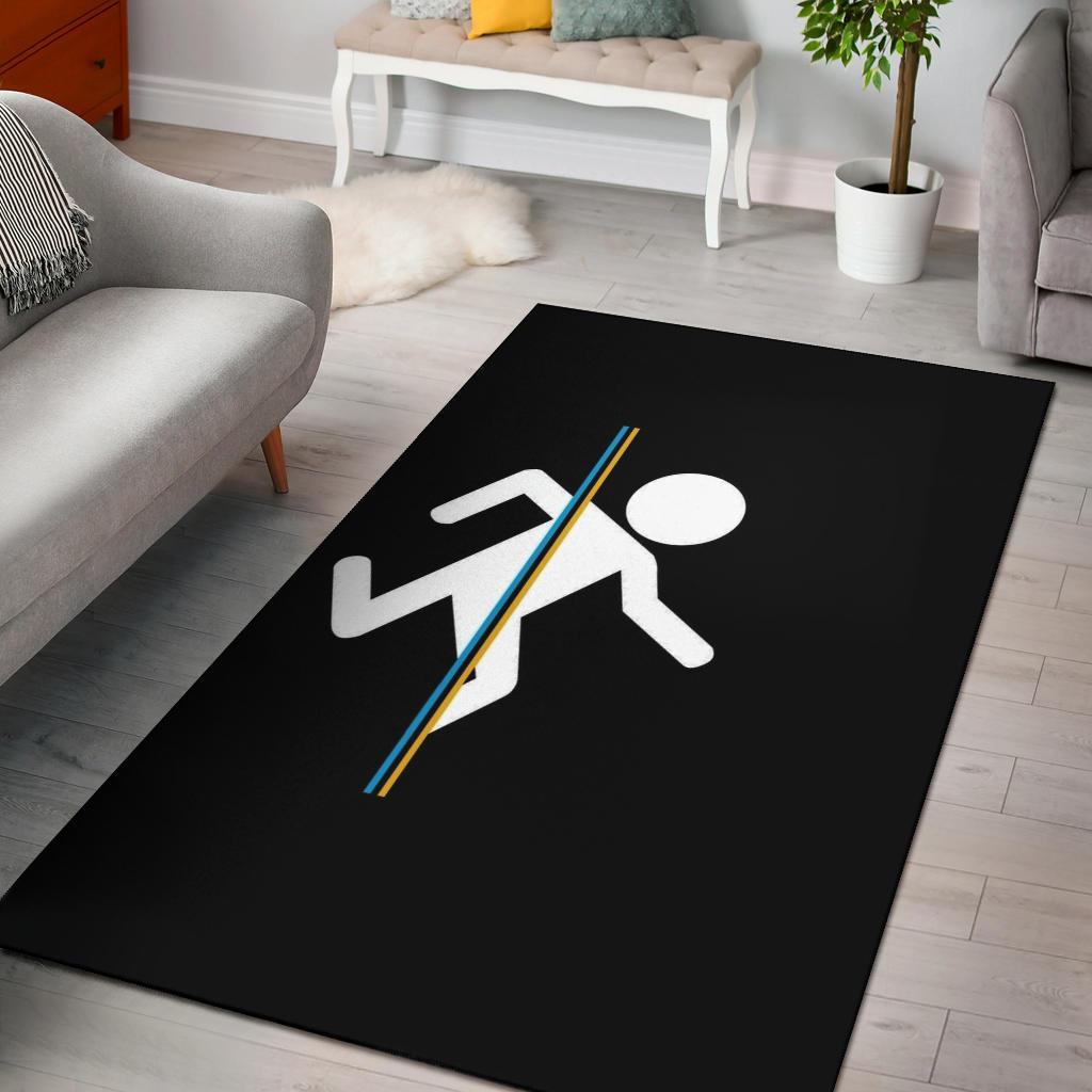 Exit Area Rectangle Rug