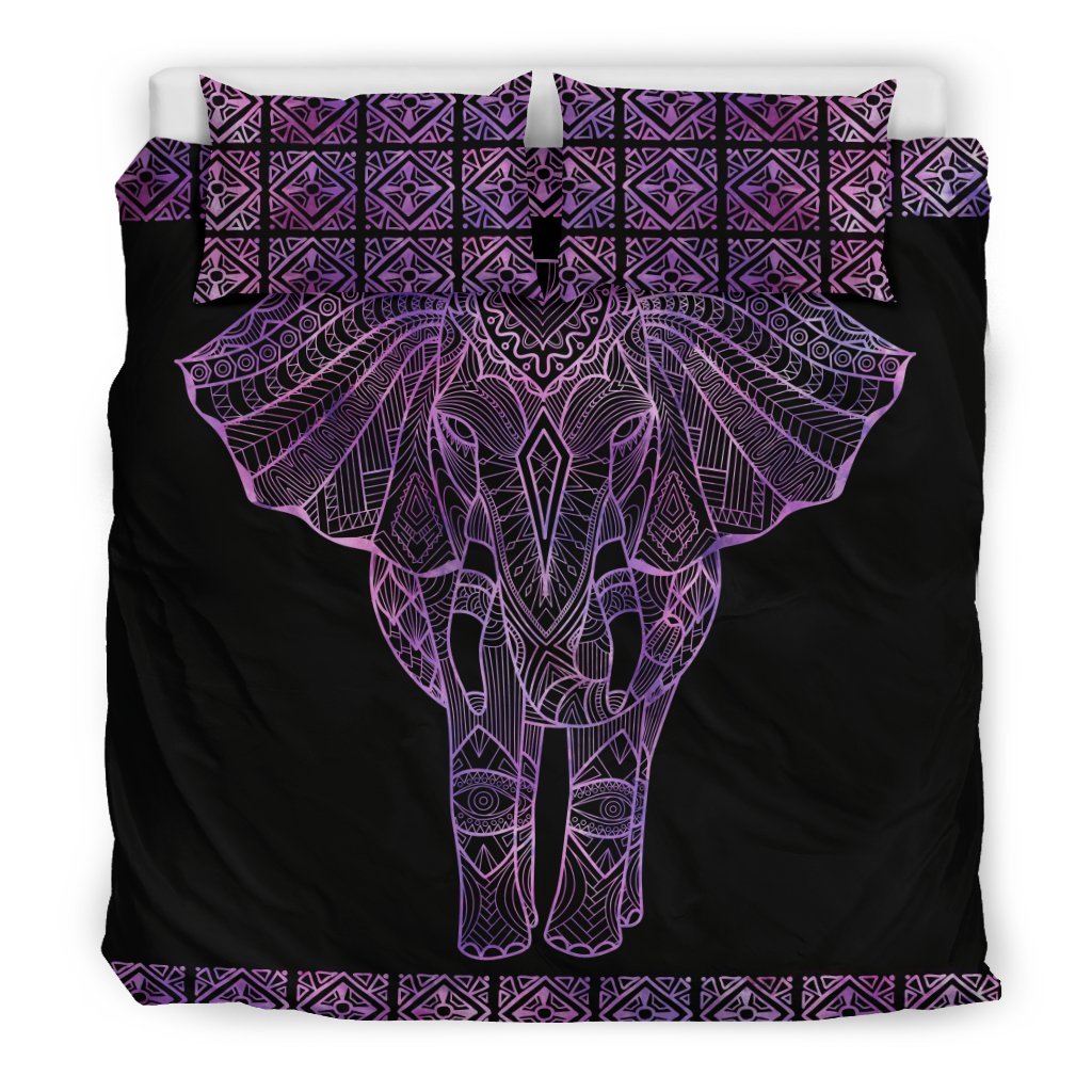 Eyes Of An Elephant 3D Customized Duvet Cover Bedding Set
