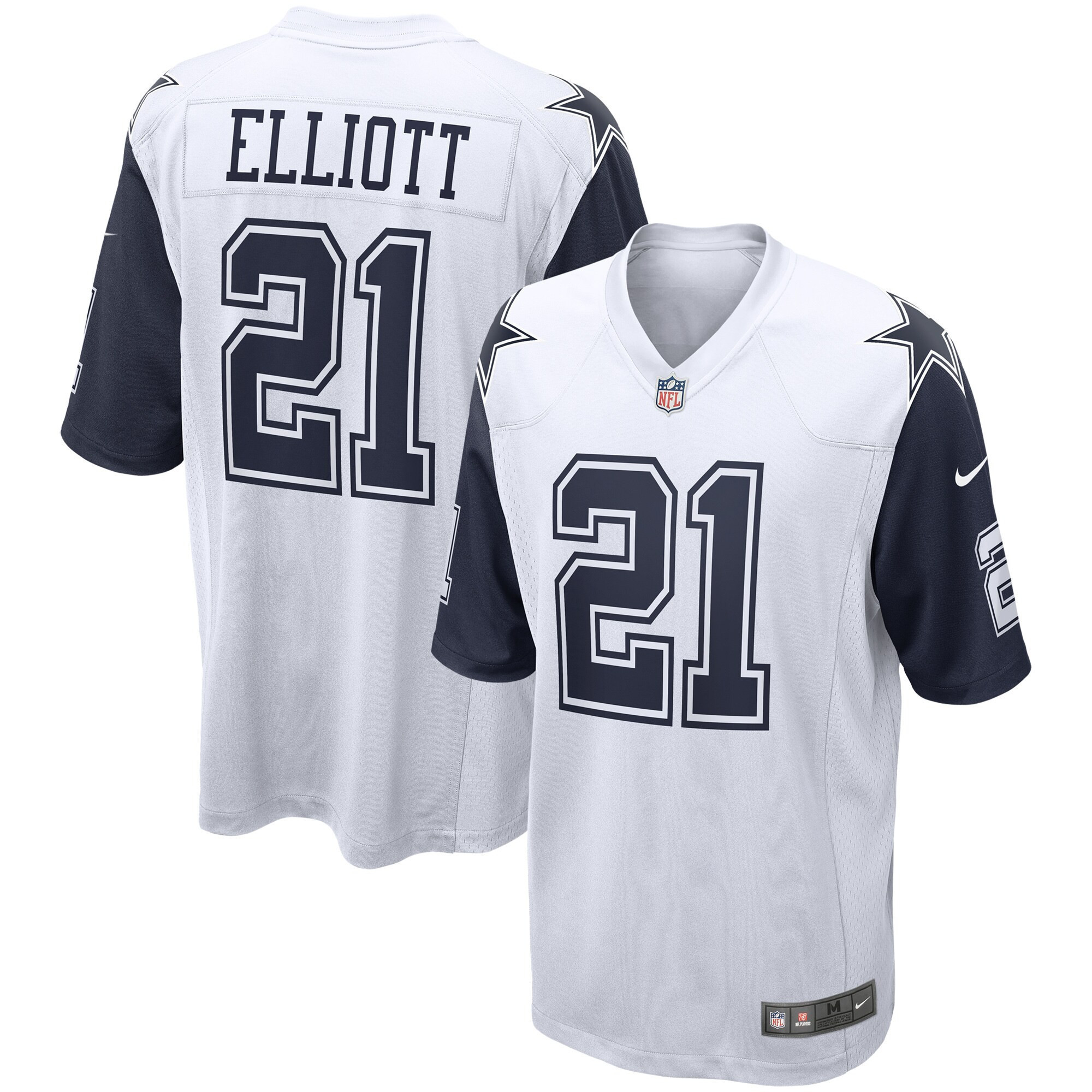 Ezekiel Elliott Dallas Cowboys Color Rush Collection Jersey - All Stitched 